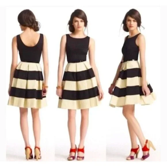 Kate Spade New York Celina Dress Sz 6 Seen Zooey Deschanel/Taylor Swift NO BELT - Picture 7 of 8